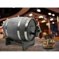 thumbnail image 2 of whiskey-barrel-dispenser-black-black-1, 2 of 2