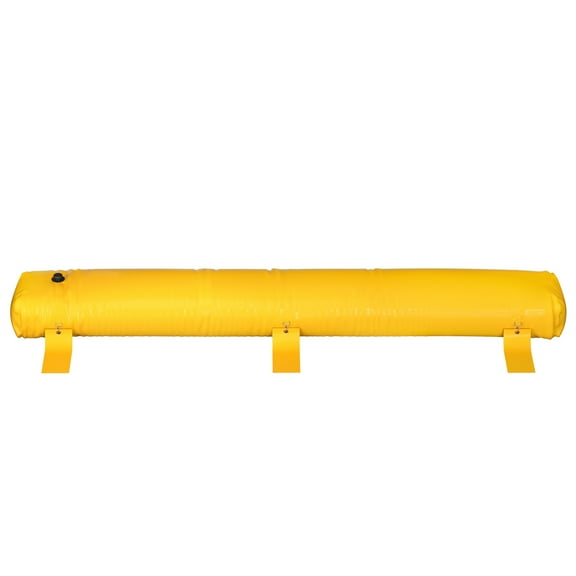 KFFKFF Water Blockade, Spanning 12 ft x 12 in, Substitute for Sandbags, Exceptional Water-Resistant Feature, Recyclable PVC Water Deflection Cylinders, Flood Protection for Residence, Entryway,Garage