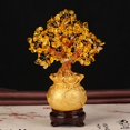 thumbnail image 3 of Bonsai Feng Shui , estatua trae , prosperidad árboles artificiales decorativos de chin de Amarillo Baoblaze Escultura del árbol del dinero, 3 of 7