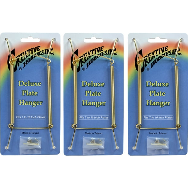 Creative Hobbies Deluxe Plate Display Hangers, Spring ...