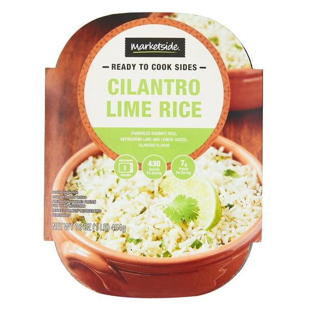 Marketside Cilantro Lime Rice, 16 Ounce, Refrigerated Packaged Side Dish