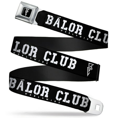 Finn Balor Club Icon Full Color Black White Finn Balor Club Worldwide Bc Seatbelt Belt Standard