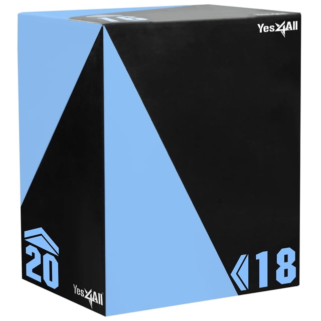 Caja pliométrica de espuma 3 en 1 Yes4All, 12 kg