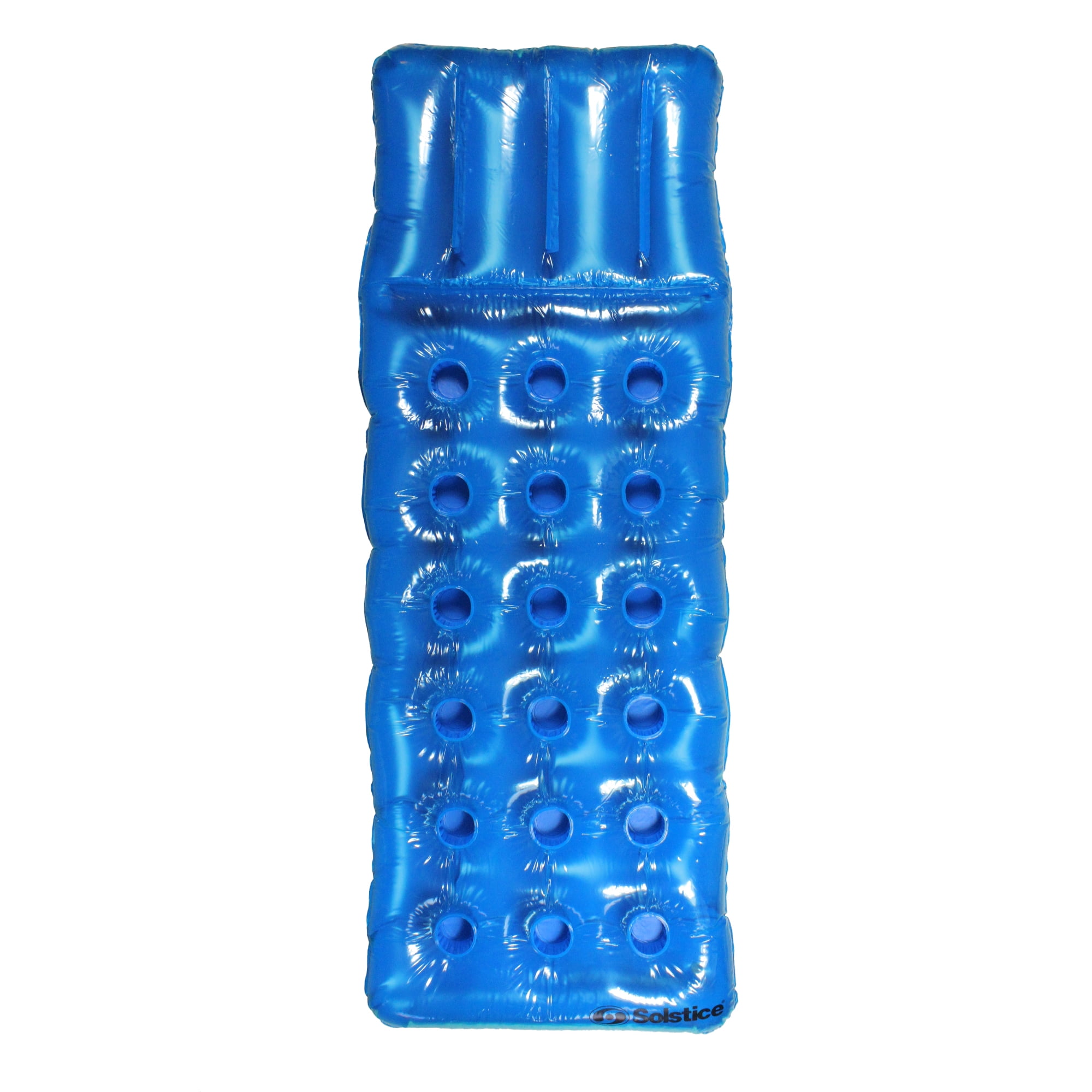 75" Inflatable Transparent Light Blue Swimming Pool Air Pocket Mattress