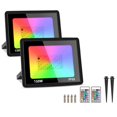 thumbnail image 2 of 2 Pack 220V RGB LED Floodlights\n2 Pack 220V RGB LED Flood Lights, 2 of 5