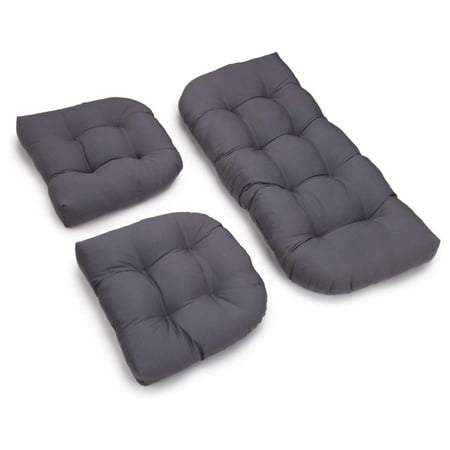

Exlonjet Twill Settee Group Cushions Steel Grey Set of 3
