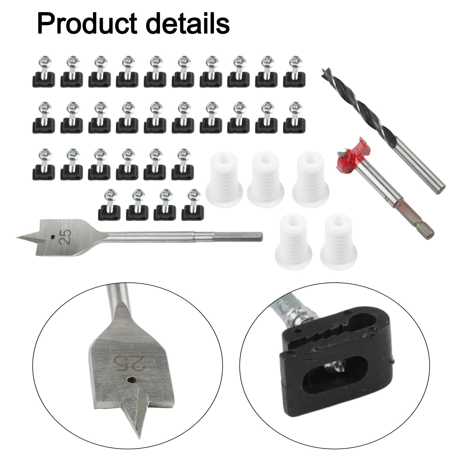 yaaqii for Starlink Cable Routing Kit: 6 Grommets & Drill Bits for Neat Installations!