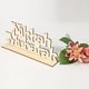 thumbnail image 2 of Letras de madera CHAO Eid Al-fitr adornos artesanales creativos 4 piezas, 2 of 5