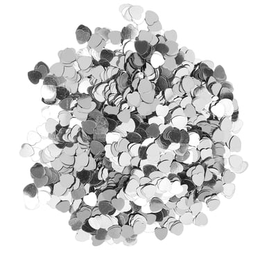 PVC Materials Simple Heart-Shaped Confetti, Valentine's Day Sequins, Flat For Girls Woman Party Wedding Gold,Silver