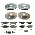 thumbnail image 3 of PowerStop Front and Rear Z23 Evolution Sport Carbon-Fiber Ceramic Brake Pad and Drilled & Slotted Rotor Kit Fits: SUBARU Select Models K8518, 3 of 10