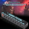 thumbnail image 2 of Guitar Pedal Power Guitar Effector Power Supply 8 Isolated DC Output Isolated Power USB IN 5V 2.1A & 8 DC OUT 9V & 1 USB OUT, 2 of 7
