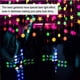 thumbnail image 4 of Yuarrent Guirnaldas de neón Fluorescente Papel oscuro Círculo nocturno Decoraciones de fiesta de mano Colgantes de boda de Navidad Baby Shower Kits de decoración para fiestas Estrella, 4 of 6