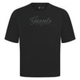 thumbnail image 2 of Men's Levelwear Black San Francisco Giants Ethereal Oversized Luxe Signature Knit T-Shirt, 2 of 3
