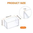 thumbnail image 2 of Uxcell 16 Pcs Protectores de Suelo de Silicona para Patas de Silla 1 x 1.8 pulgadas Tapas Antideslizantes para Patas de Silla para Pisos de Madera Reducir Ruido y Rasguños, Transparente, 2 of 6