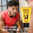 thumbnail image 3 of Bee Shaving Cream, Light Smooth Bee Shaving Cream Healing, Suitable for Shaving Moisturizing Skin Smooth and Quick Repair Face and Head Razor Burn Treatment and Baldness Moisturizer -1 Fl Oz, 1 bottle, 3 of 5