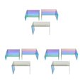 thumbnail image 1 of relayinert Multicolored Acrylic Display Stand for Buffets Jewelry and Retail Add of Color to Display Riser Shelf Rainbow Color 3 pcs/set 3Set, 1 of 5