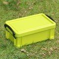 thumbnail image 2 of Paquete de 2 a 4 Cajas para Muebles para hogar, Caja con Pestillo de 0,5 L, Colorida con Tapa, Caja Sellada para Alimentos 2 piezas Gloria Estuche de almacenamiento con pestillo, 2 of 8