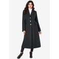 thumbnail image 6 of Roaman's Women's Plus Size Long Tailored Wool Blend Coat, 6 of 6