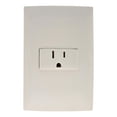 thumbnail image 1 of Placa Con Contacto Polarizado Leviton Blanco 15A 125-250V, 1 of 3