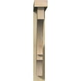 thumbnail image 2 of Ekena Millwork 4"W x 26"D x 26"H Balboa Block Rough Sawn Bracket w/ Offset Brace, Douglas Fir, 2 of 25