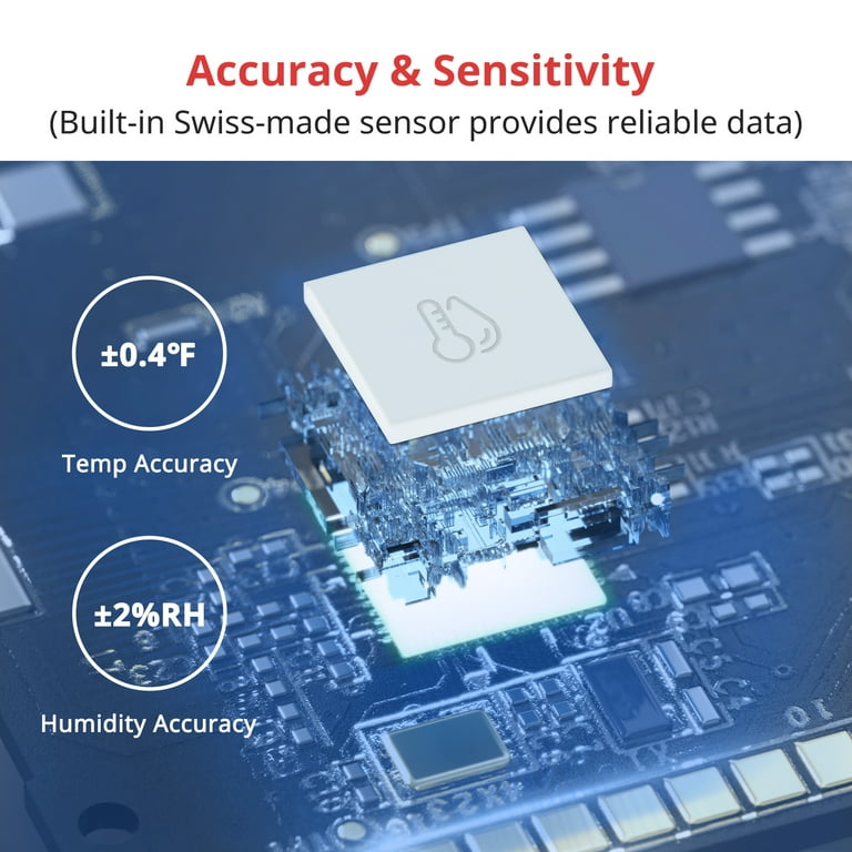 SwitchBot Thermometer & Hygrometer Wireless temp and humidity sensor Smart  Home