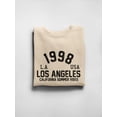 thumbnail image 3 of 1998 Los Angeles Usa Sweatshirt Women -Image by Shutterstock, Female 3X-Large, 3 of 4