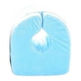 thumbnail image 2 of MERIGLARE Foot Elevation Pillow Soft Comfortable Zipper Easy to Use Leg Support Pillow Blue, 2 of 9