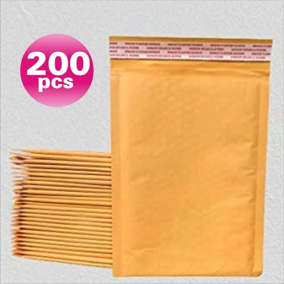 Polycyber® 200 #2  8.5 X 11  Kraft Bubble Mailers Padded Envelopes