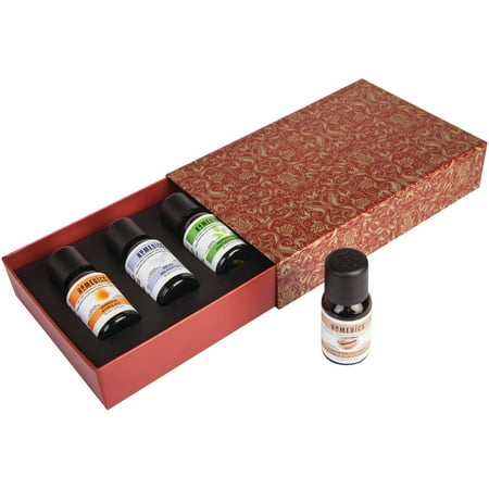 Homedics ARMH-EO15HOL3 Holiday Gift Set Of 4 Essential Oils