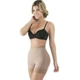 thumbnail image 3 of Powernet Butt Lifter Enhancer High Waist Shorts Women Girdle Fajas Levanta Cola Moldeadoras Colombianas Cocoa 614C by Fiorella Shapewear, 3 of 4