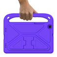 thumbnail image 3 of Dteck Case for Samsung Galaxy Tab A 8.0" T290/T295 (2019) 8-inch,Kids Friendly EVA Foam Case Lightweight Shockproof Convertible Handle Kickstand Cover,Purple, 3 of 6