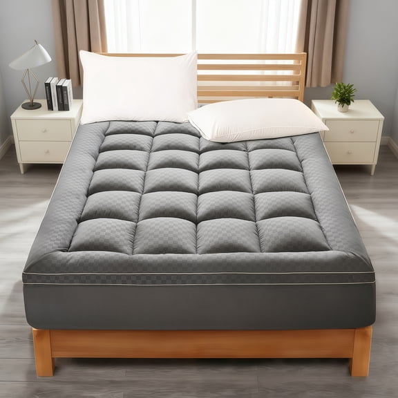 3 inch Cooling Extra Thick Pillow Top King Size Mattress Pad for Back Pain,with Deep Pocket