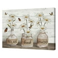thumbnail image 2 of Farmhouse Bathroom Decor Wall Art Rustic Botanical Bathroom Pictures Canvas Print Bathroom Relax Soak Unwind Eucalyptus Butterfly Painting Prints Framed Artwork Decor for Bathroom 16"x20", 2 of 7