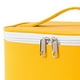 thumbnail image 5 of Bolsa de maquillaje pequeña Sunnimix organizador de maquillaje portátil de cuero Resistente al Agua Amarillo, 5 of 8