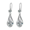 thumbnail image 1 of Hearth & Gear Boucles d'Oreilles Mode en Acier Inoxydable Rondes pour Femmes, Boucles d'Oreilles Pendantes pour Femmes, Boucles d'Oreilles Pendantes pour Mariage, Boucles d'Oreilles Inégalées, 1 of 5