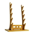 thumbnail image 2 of HILABEE Stand Display Support Holder for Templar Wakizashi Samurai Brown 5 Tier, 2 of 9