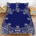 thumbnail image 4 of Bandana Pattern Bedding Set Duvet Cover Couple Bedclothes Pillowcase Customized Home Textiles Bed Set for Twin Size, 4 of 6