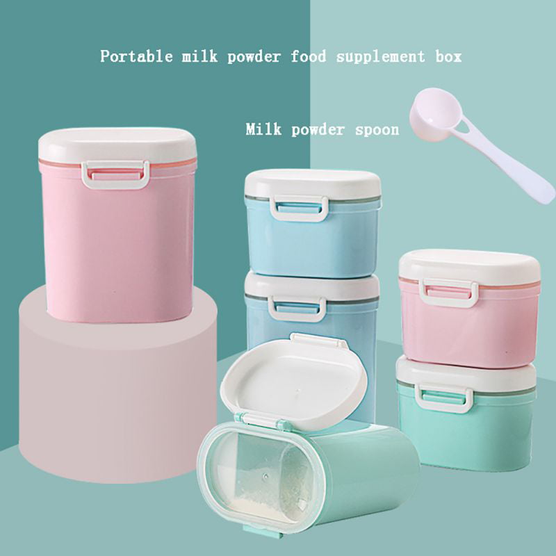 Baby Infant Formula Milk Powder Airtight Storage Portable Container Feeding Box 