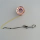 thumbnail image 3 of Carrete de dedo SMB para buceo con perno de presión y línea de alta visibilidad de 15 m Rosado, 3 of 8