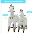 thumbnail image 6 of DEYGIA Ride on Unicorn Toys, Mechanical Cycle Walking Action Plush Animal, Max Load 165 lbs, 6 of 9