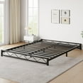 thumbnail image 2 of Metal Platform Bed Frame with Wavy Pattern,Bed Frame with Steel Slat Support, Mattress Foundation, No Box Spring Needed, Easy Assembly, 2 of 9