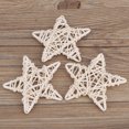 thumbnail image 6 of Estrellas De Ratán, 6 Piezas De Estrellas De Ratán Natural Para El Hogar, Oficina, Tienda, Boda, Fiesta, Decoración De Navidad, Manualidades(White), 6 of 8