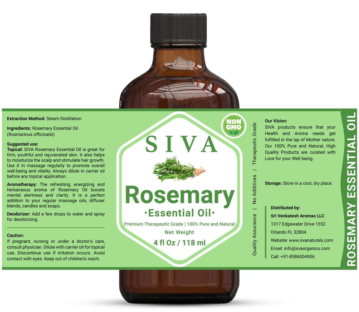 Rosemary Essential Oil - 4 fl oz