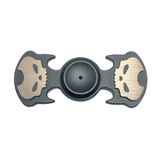 Fidget Spinners, Skeleton Head Hand Spinner Toys for Kids/Adults Black