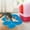 Sky Blue SB, variant on Iumwxz Bathroom Mat Door Mat 24x 17.7in Non-Slip Machine Washable Microfiber Entry Rug Shoe Scraper Dog Door Mat Super Absorbent Floor Mat for Muddy Wet Shoes and Paw Rug Red Pvc