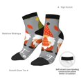 thumbnail image 6 of Rocae Hello Fall Gnomes for Premium Adult Socks,Comfortable, Breathable, and Durable Socks, Perfect for Everyday Wear, 6 of 7
