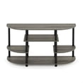 thumbnail image 3 of Mueble de TV Furinno JAYA, diseño simple, esquina, roble francés, gris, 3 of 5