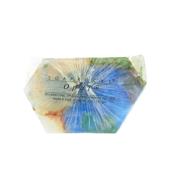 TS Pink Opal SoapRocks: jabón que parece una roca ~ 6 oz. Gem Rocks Piedra natal Jab?n Piedra preciosa