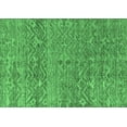 thumbnail image 1 of Ahgly Company Indoor Rectangle Abstract Emerald Green Modern Area Rugs, 8' x 10', 1 of 4
