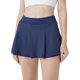 thumbnail image 1 of Gibobby Falda Shorts Mujer Mujeres Custom Soild Custom Leggings de talle Running Pilates Workout Soft Yoga Faldas Pantalones cortos(Azul marino, L), 1 of 5
